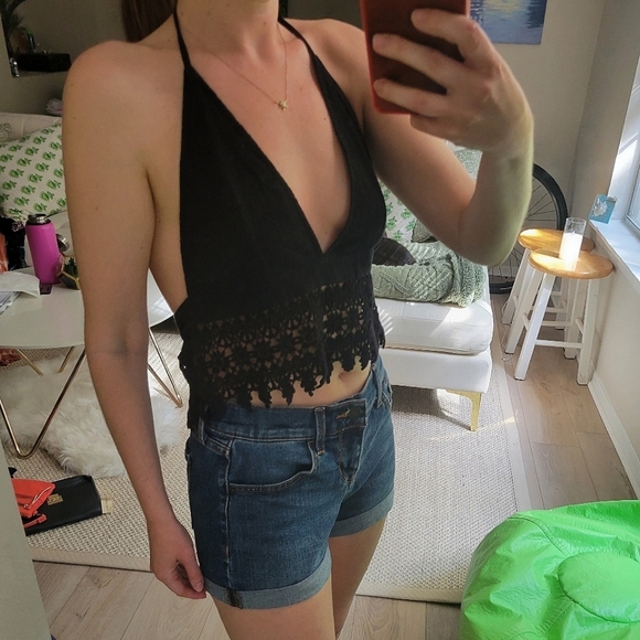 Forever 21 Tops - Forever 21 | Backless halter top